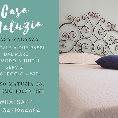 Casa Matuzia Apartment Сан Ремо Екстериор снимка